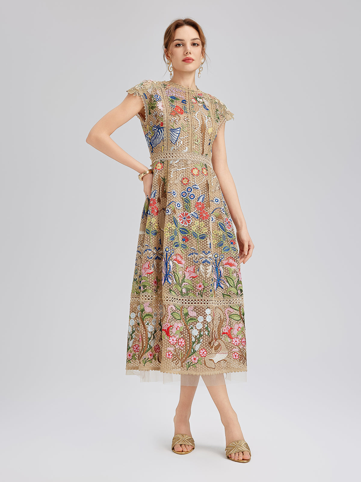 Contemporary clothing piece with clean lines and balanced proportions