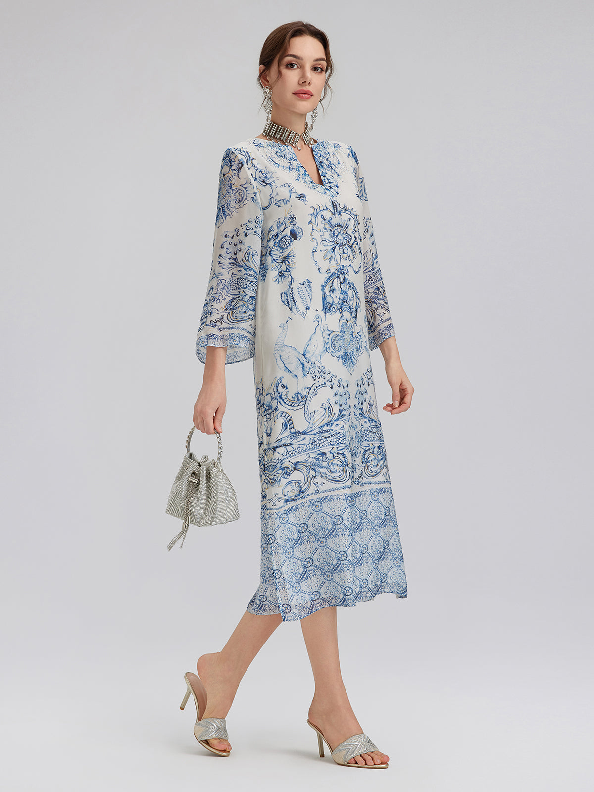 Women's premium evening dress sophisticated style