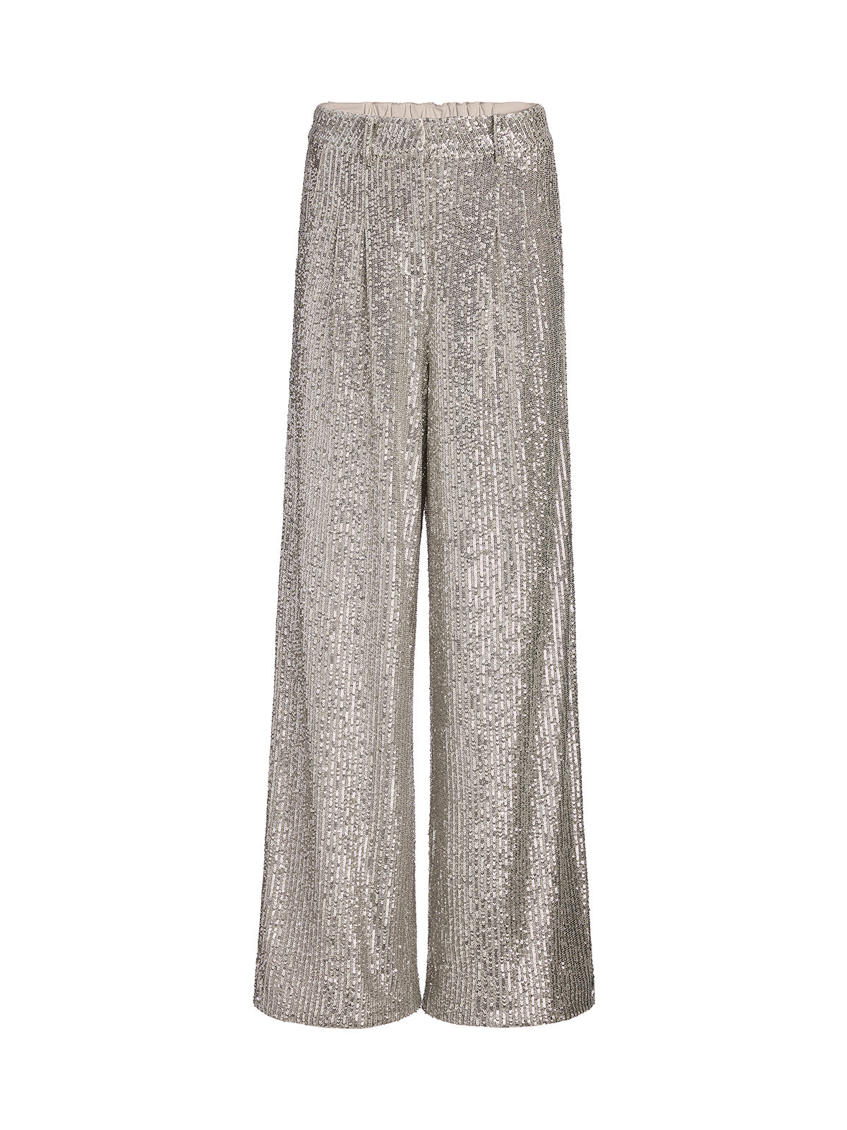 Hand-Stitched Floral Beaded Pleated Set