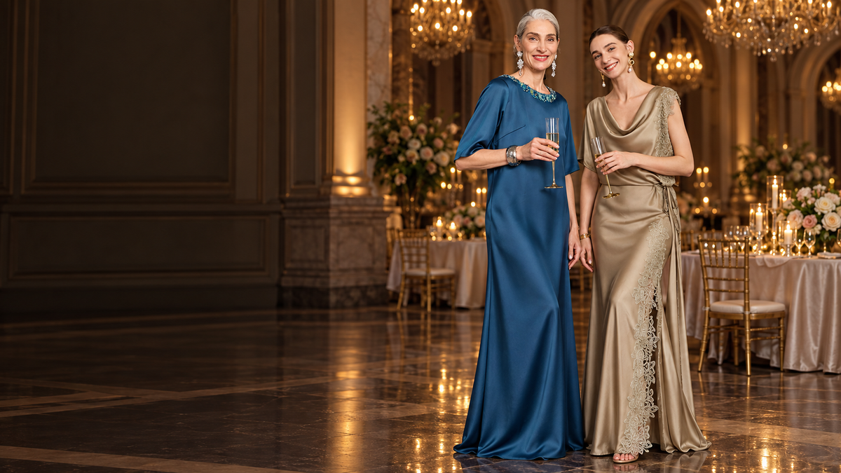 Long and midi dress options for formal attire