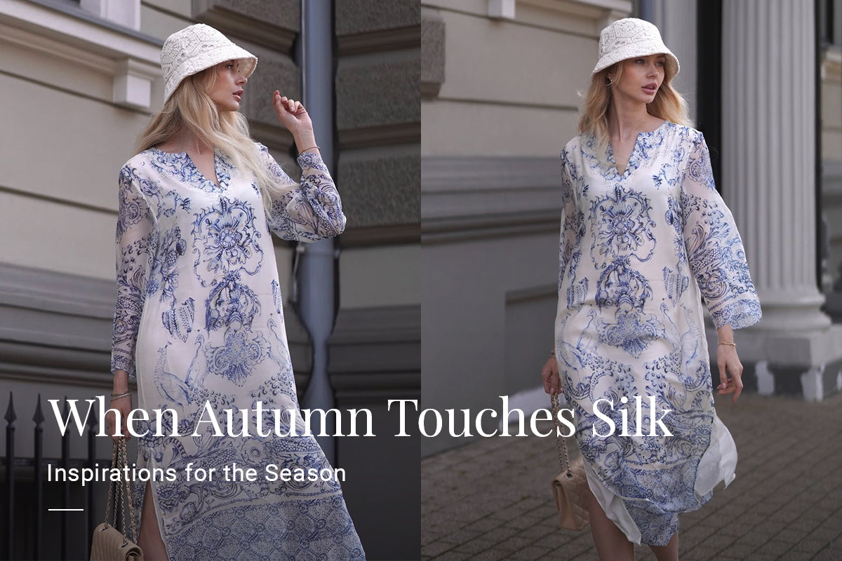 Styling Silk for Fall: The Season of Soft Luminosity