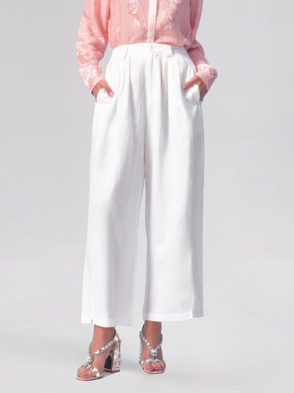High-quality Linen Wide Leg Pants