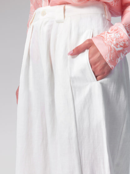 High-quality Linen Wide Leg Pants