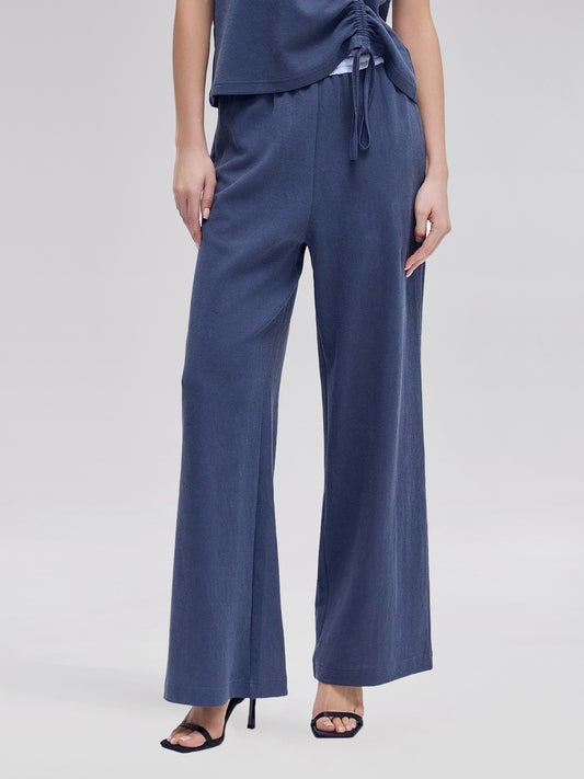 Long-Staple Cotton Knitted Pants