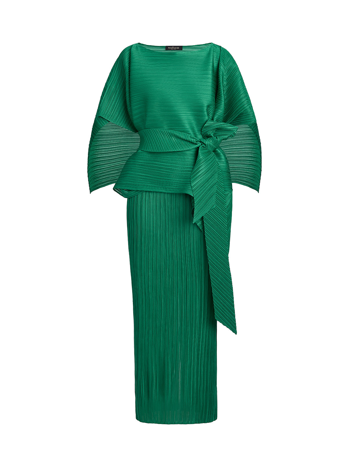 High-End Pleated Dress Set