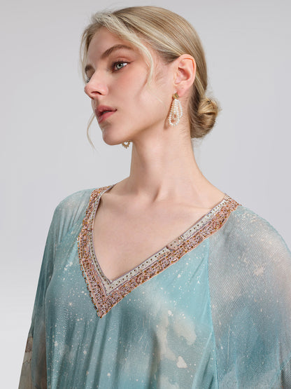 Baroque Pearl Woven Vintage Earrings