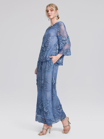 Mulberry Silk Embroidered Beaded Blouse