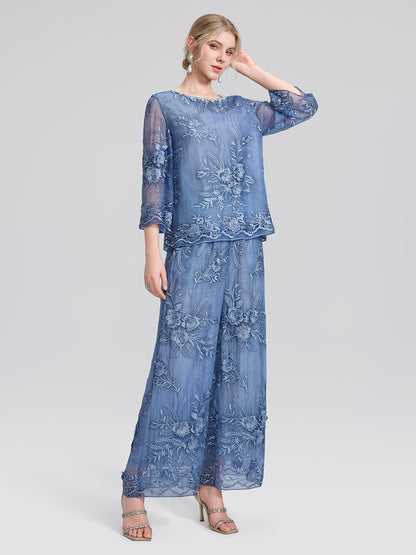 Mulberry Silk Embroidered Beaded Blouse