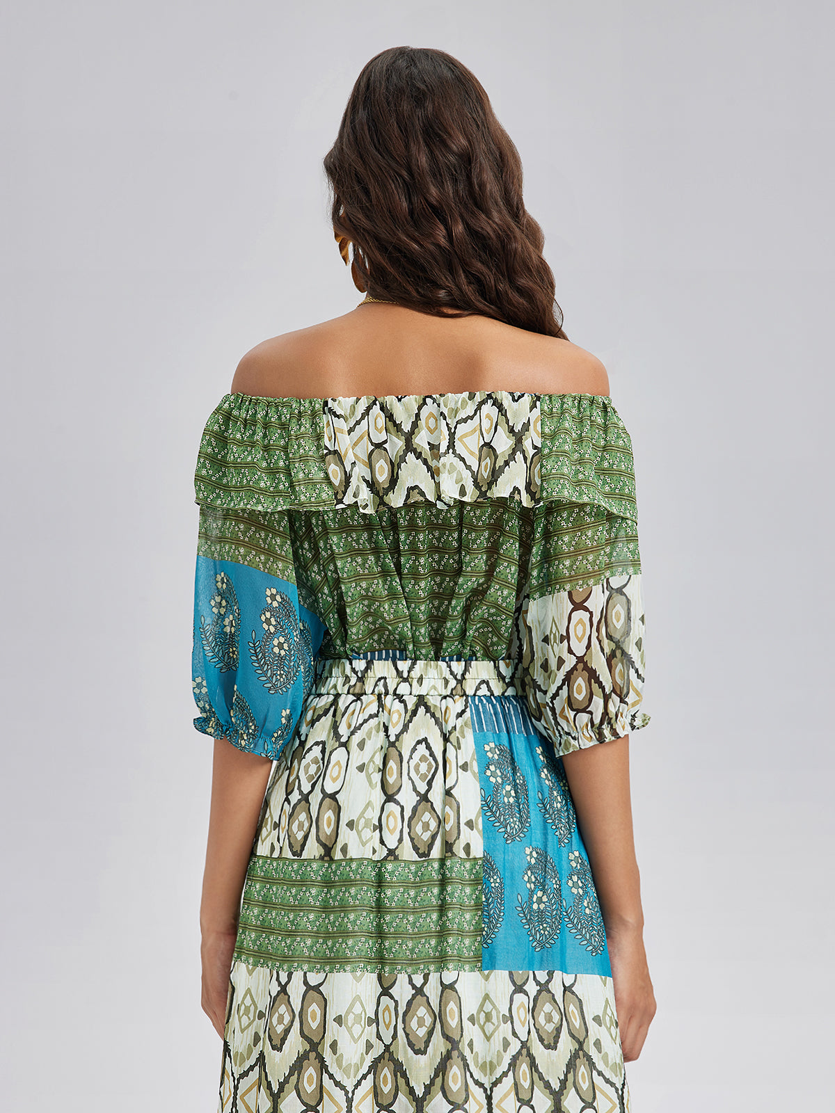 Elegant Soft Silk Convertible Blouse