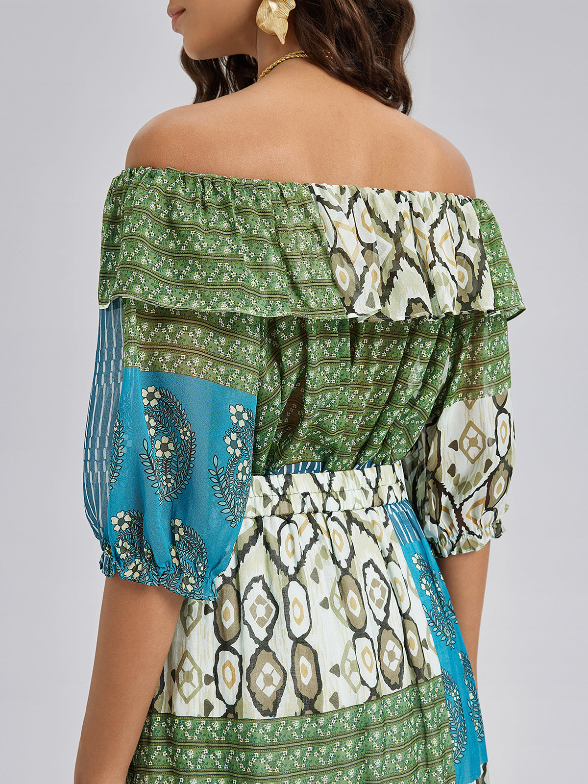 Elegant Soft Silk Convertible Blouse
