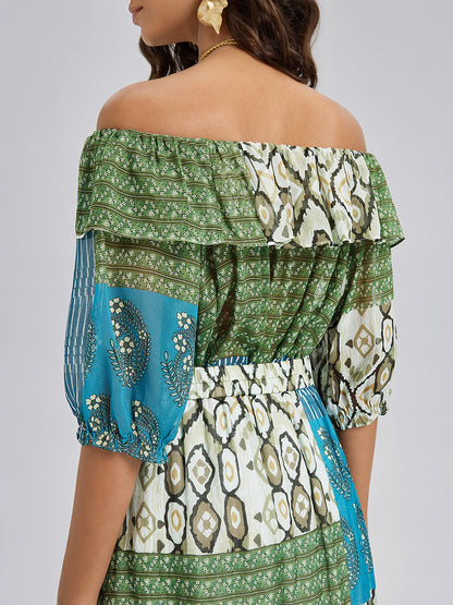 Elegant Soft Silk Convertible Blouse
