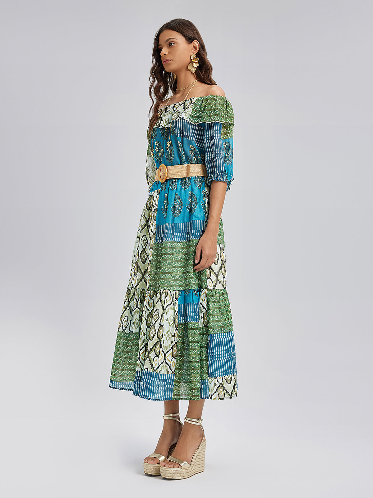 Elegant Soft Silk Convertible Blouse