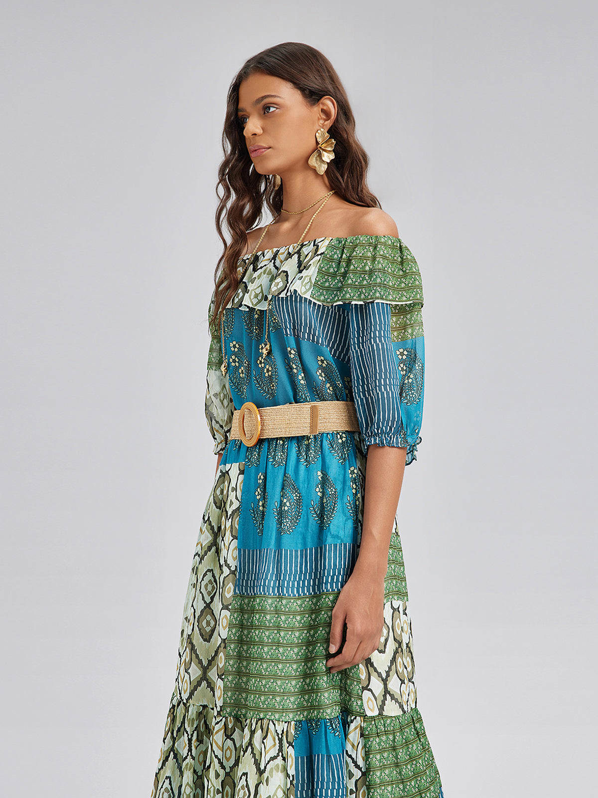 Elegant Soft Silk Convertible Blouse
