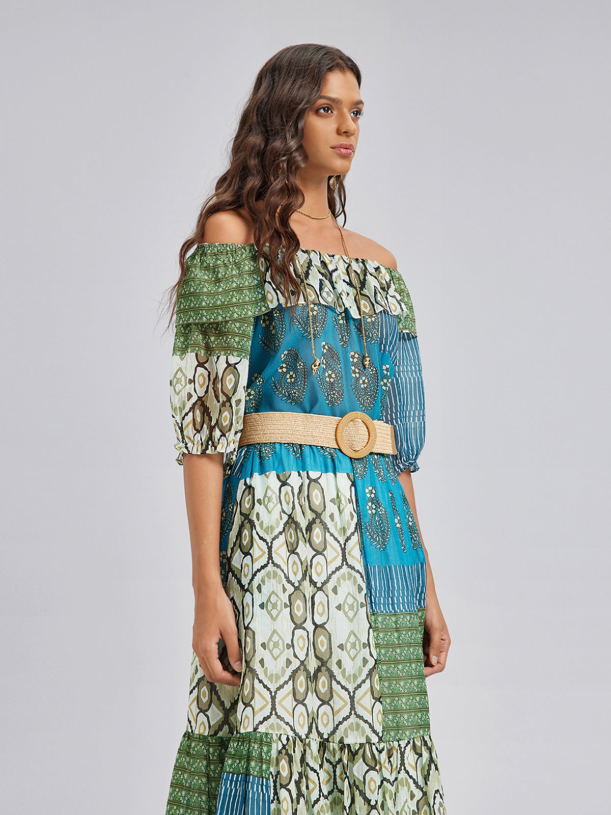 Elegant Soft Silk Convertible Blouse