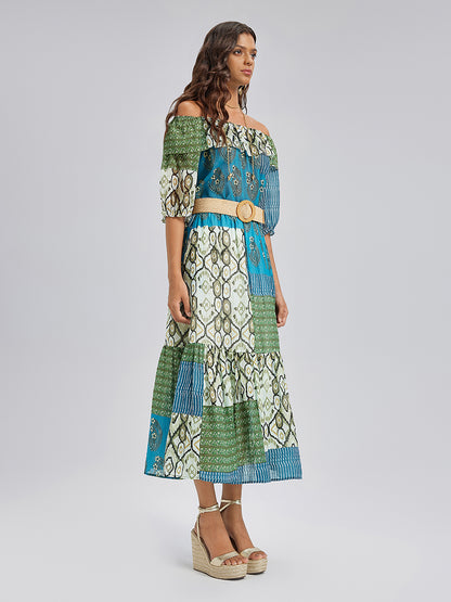 Elegant Soft Silk Convertible Blouse
