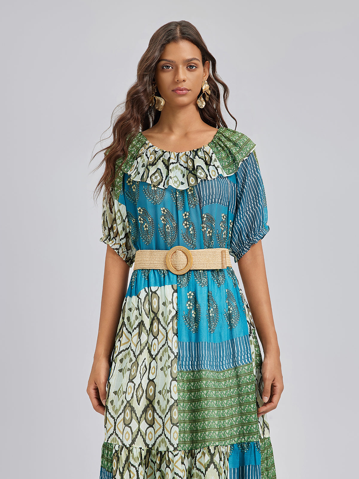 Elegant Soft Silk Convertible Blouse