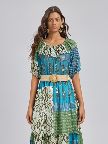 Elegant Soft Silk Convertible Blouse