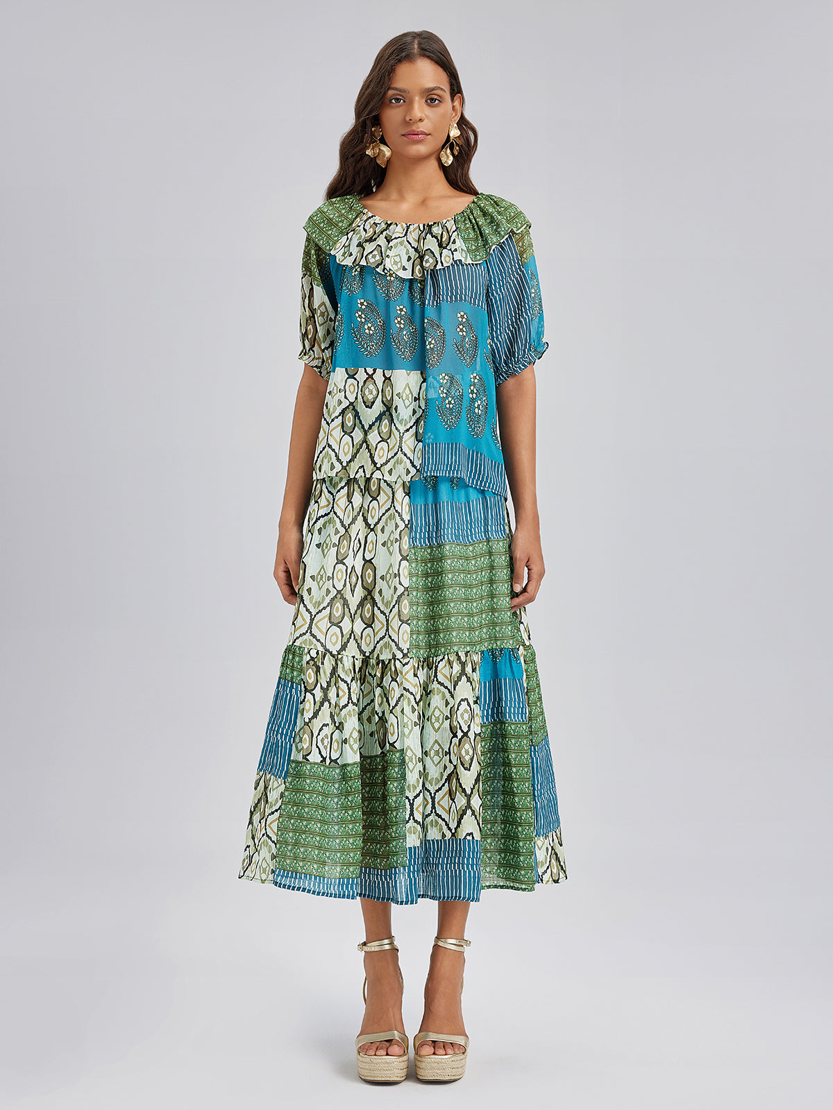 Elegant Soft Silk Convertible Blouse