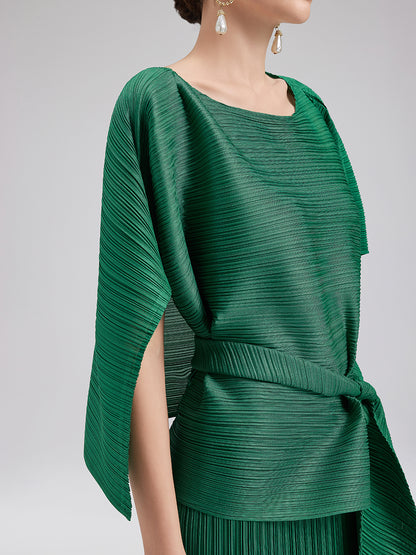 High-End Pleated Dress Set - Star Queen
