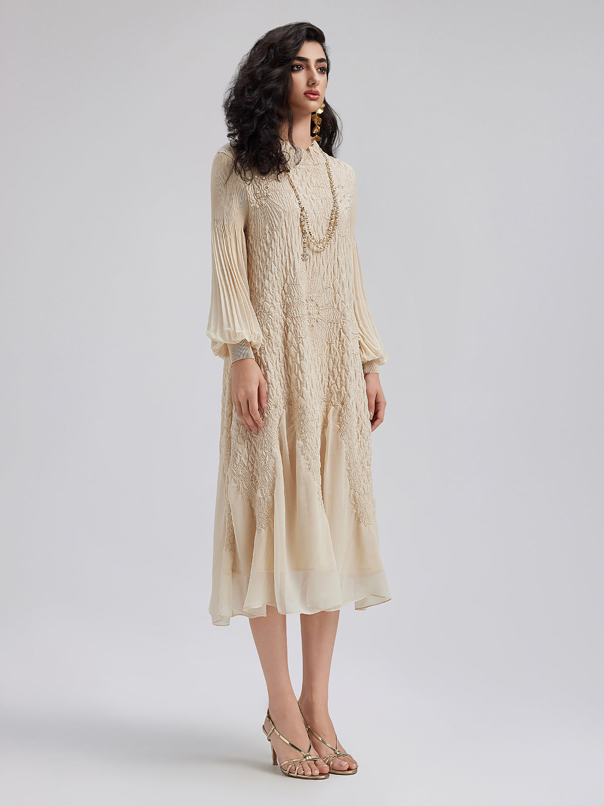 Minimal garment with refined lines and understated design