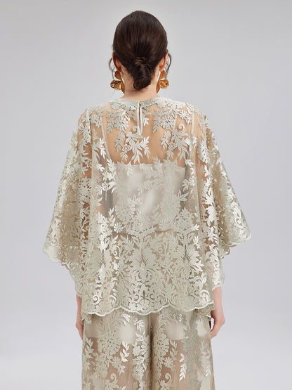 Vintage Embroidered Relaxed Top