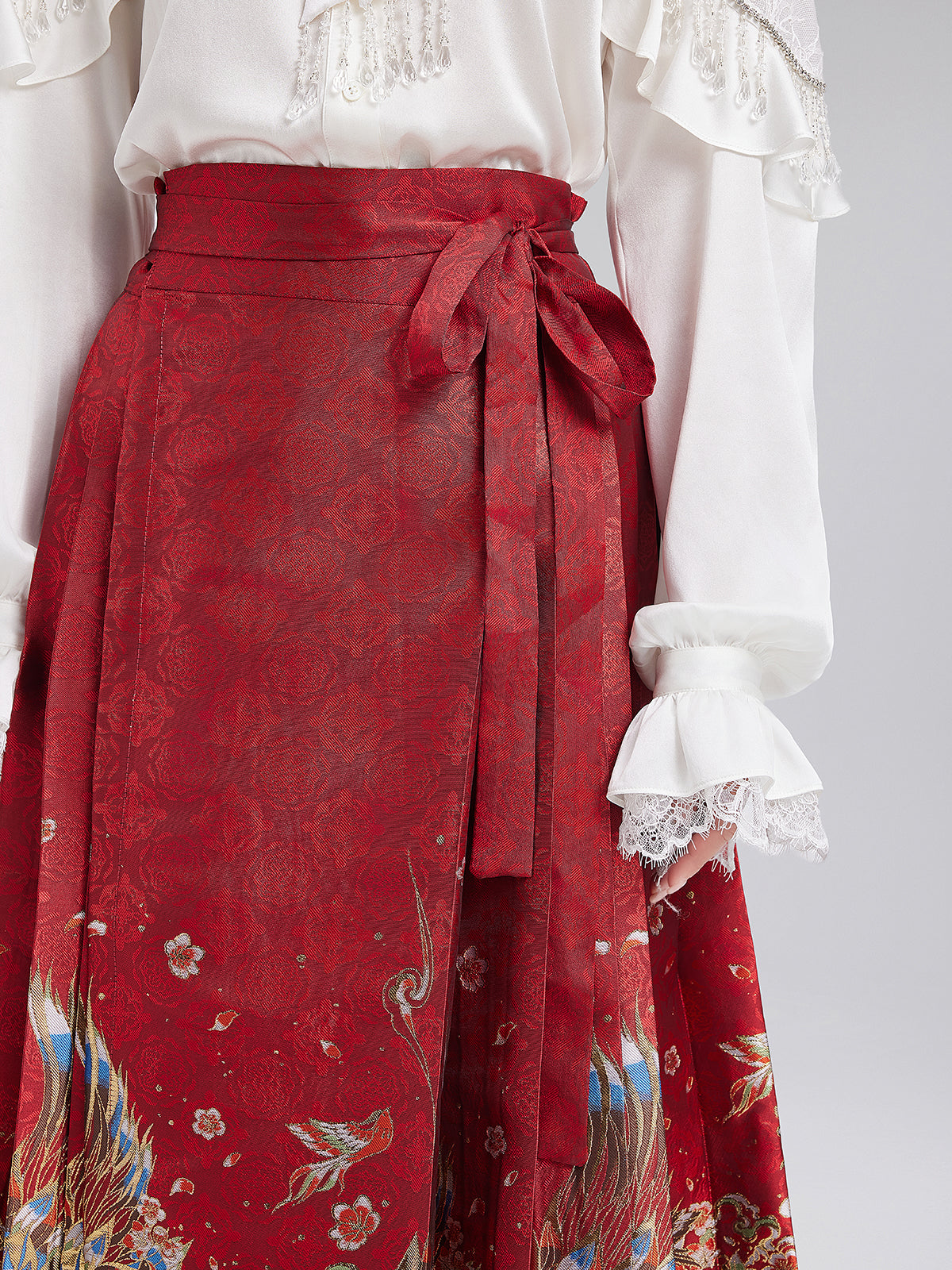 Elegant Chinese Style Mamian Skirt