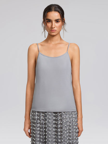 Stretch Cotton Layering Camisole