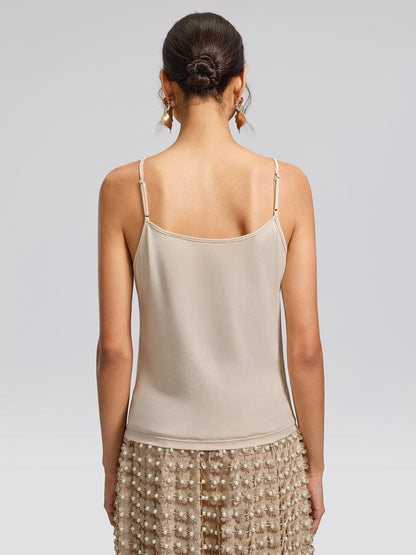 Stretch Cotton Layering Camisole