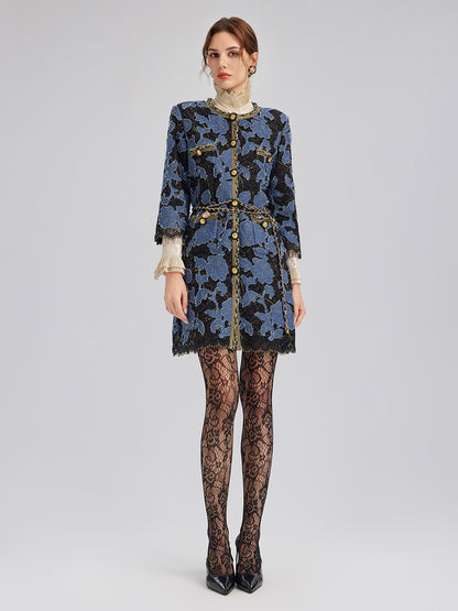 Silk Metallic-Sheen Pleated Shirt