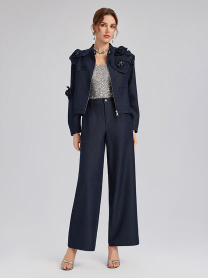 Versatile Soft Straight-Leg Pants