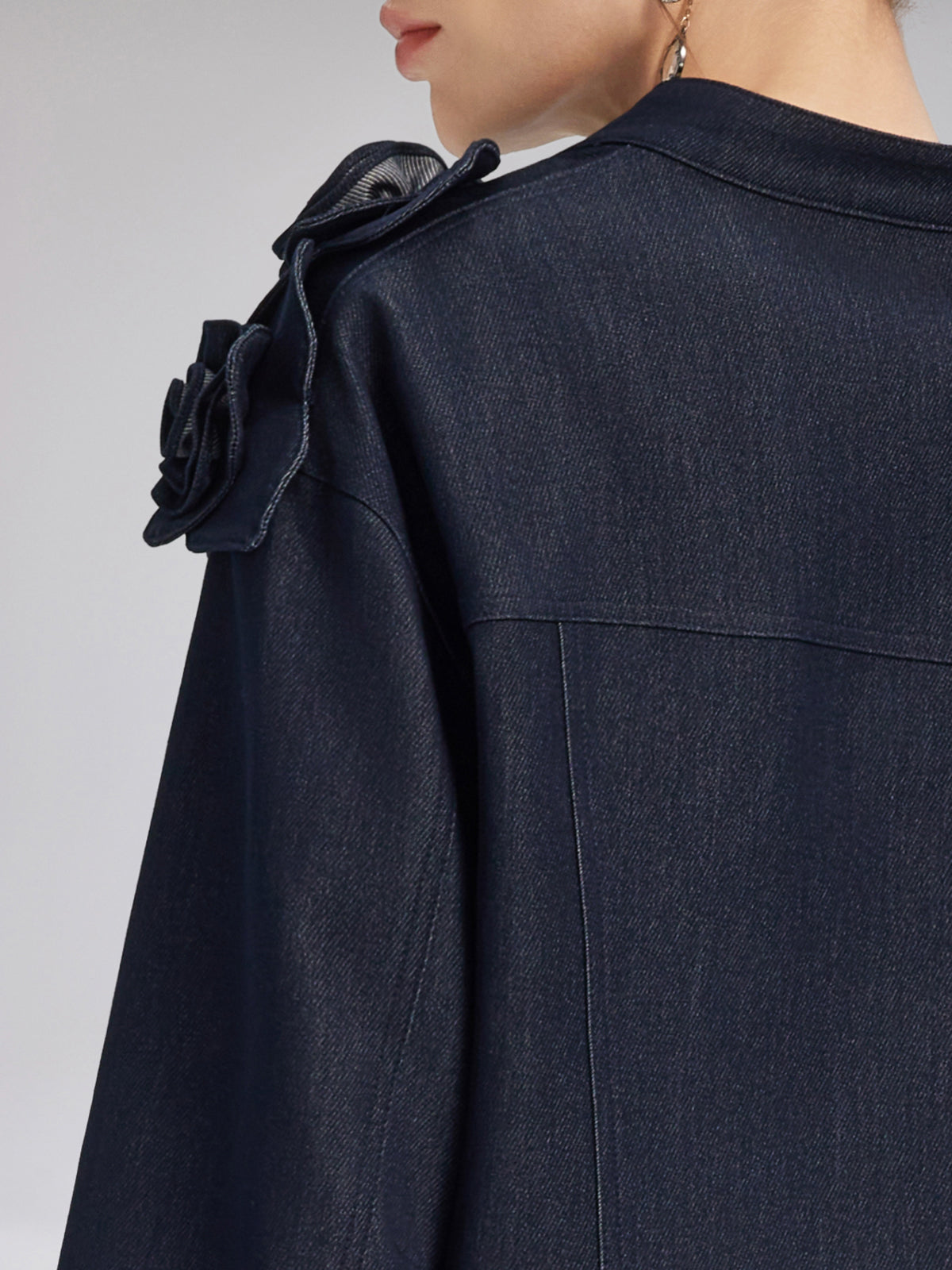Handcrafted 3D Floral Jacket
