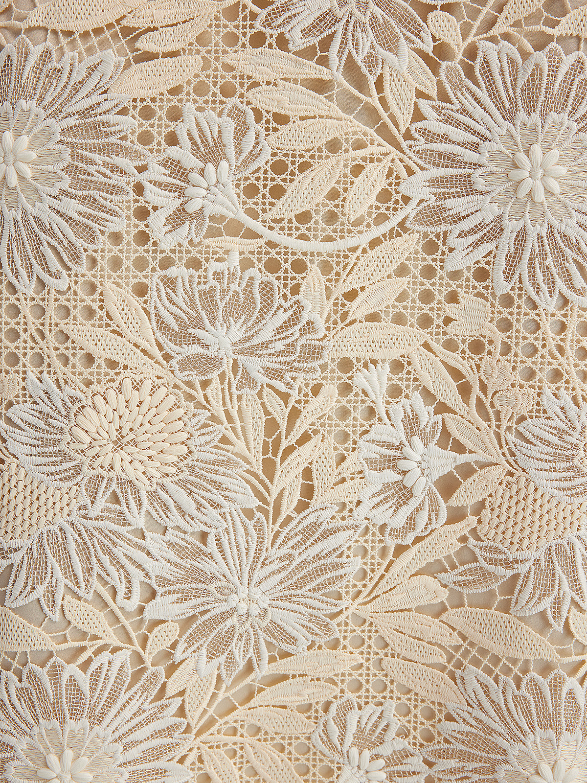 Silk Pleated Embroidered Shirt
