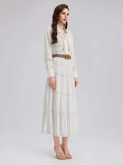 Final Sale | Bohemian Lace Full Skirt