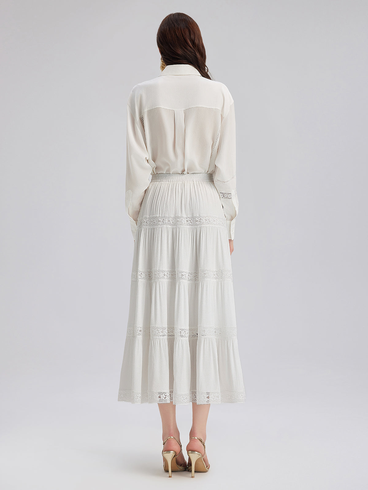 Final Sale | Bohemian Lace Full Skirt