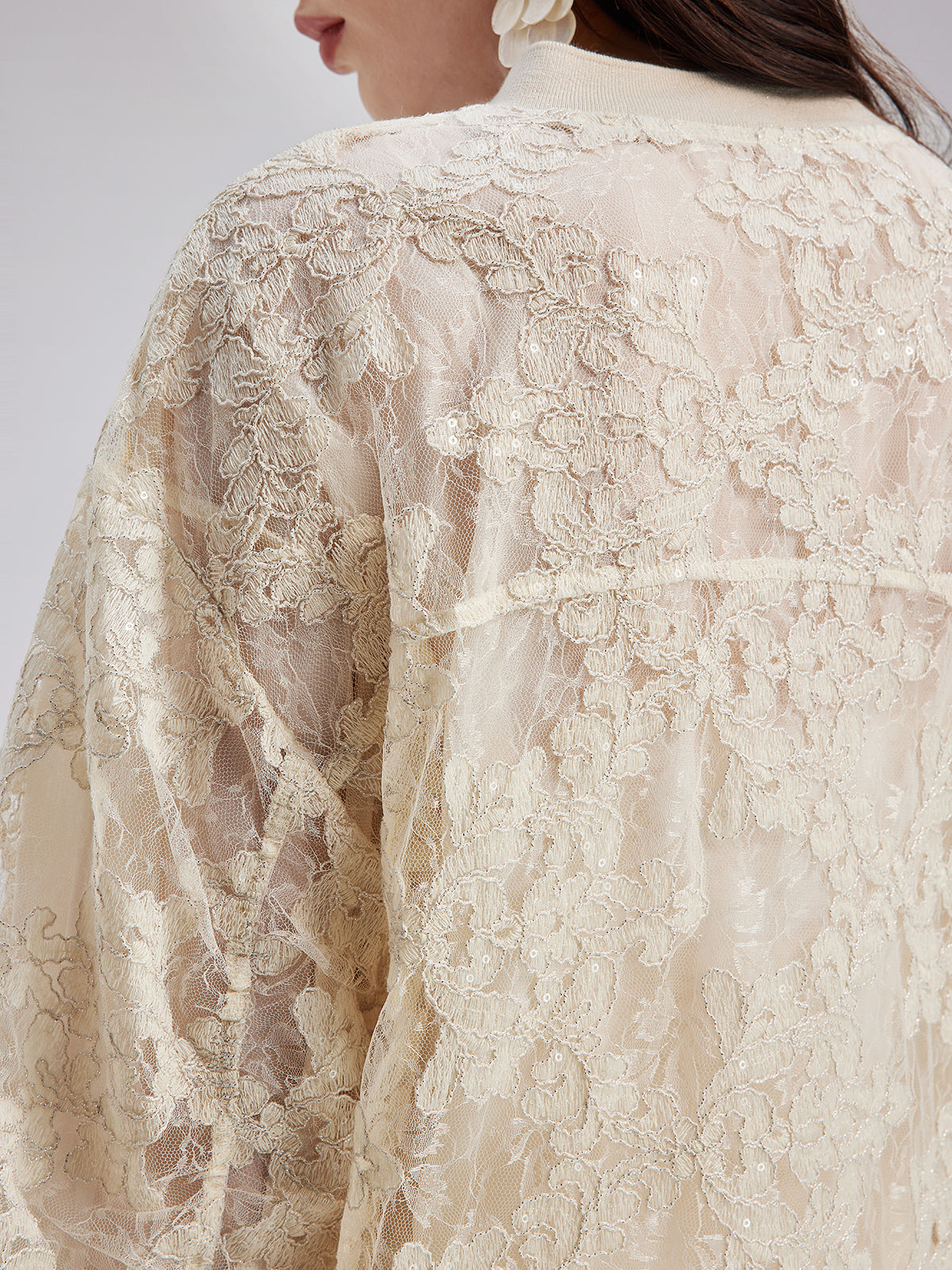 Lace Baseball Jacket