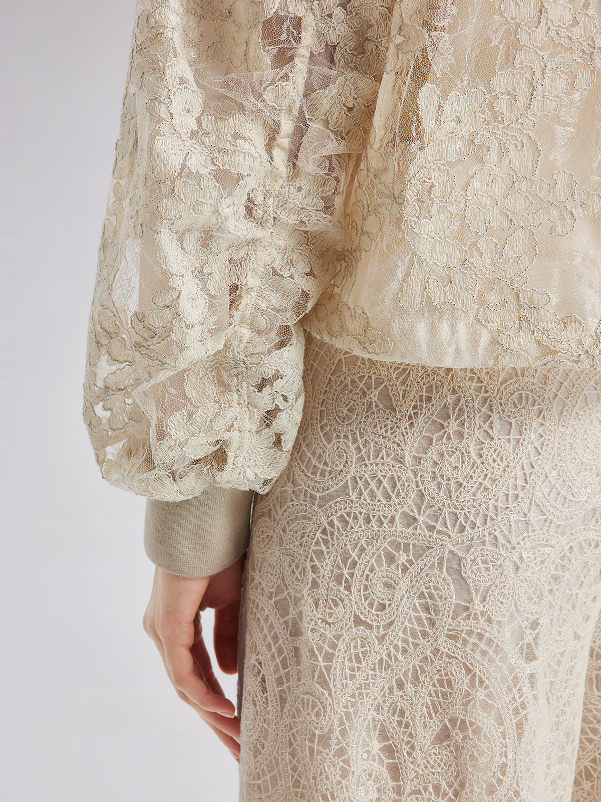 Lace Baseball Jacket