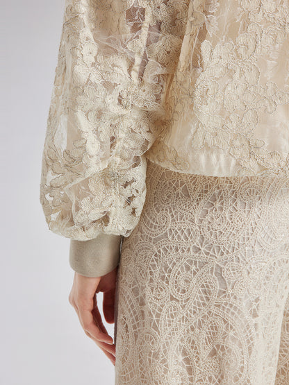 Lace Baseball Jacket
