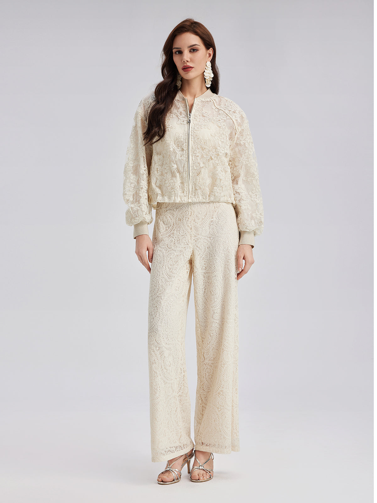 Lace Baseball Jacket