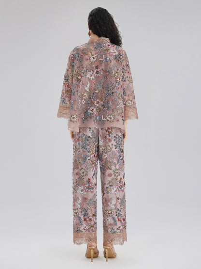 Multicolor Sequin Embroidered Blouse