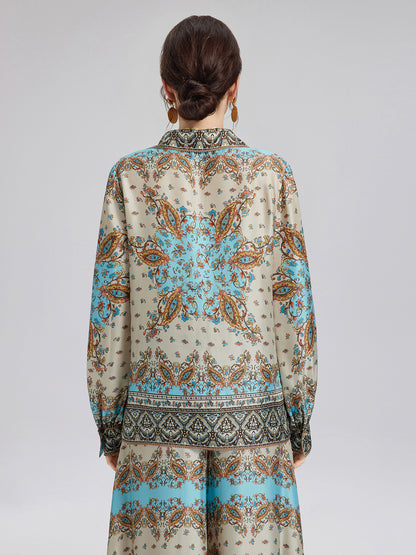 Silk Baroque Court Print Set