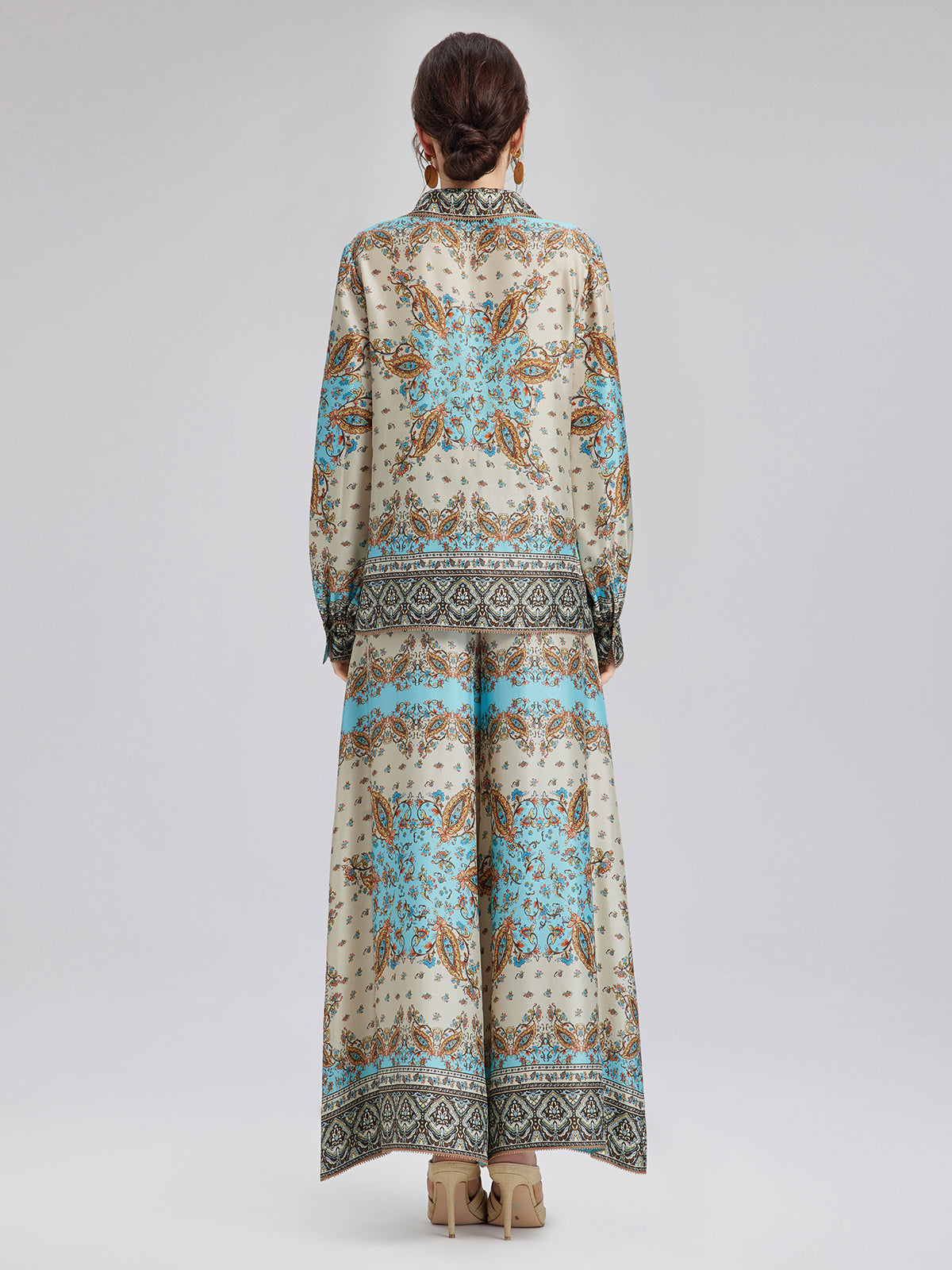 Silk Baroque Court Print Set