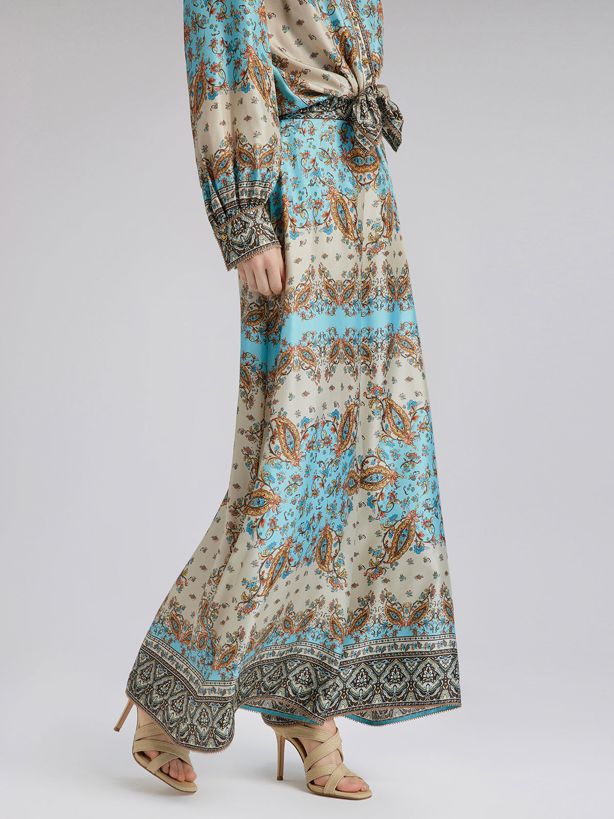 Silk Baroque Court Print Set