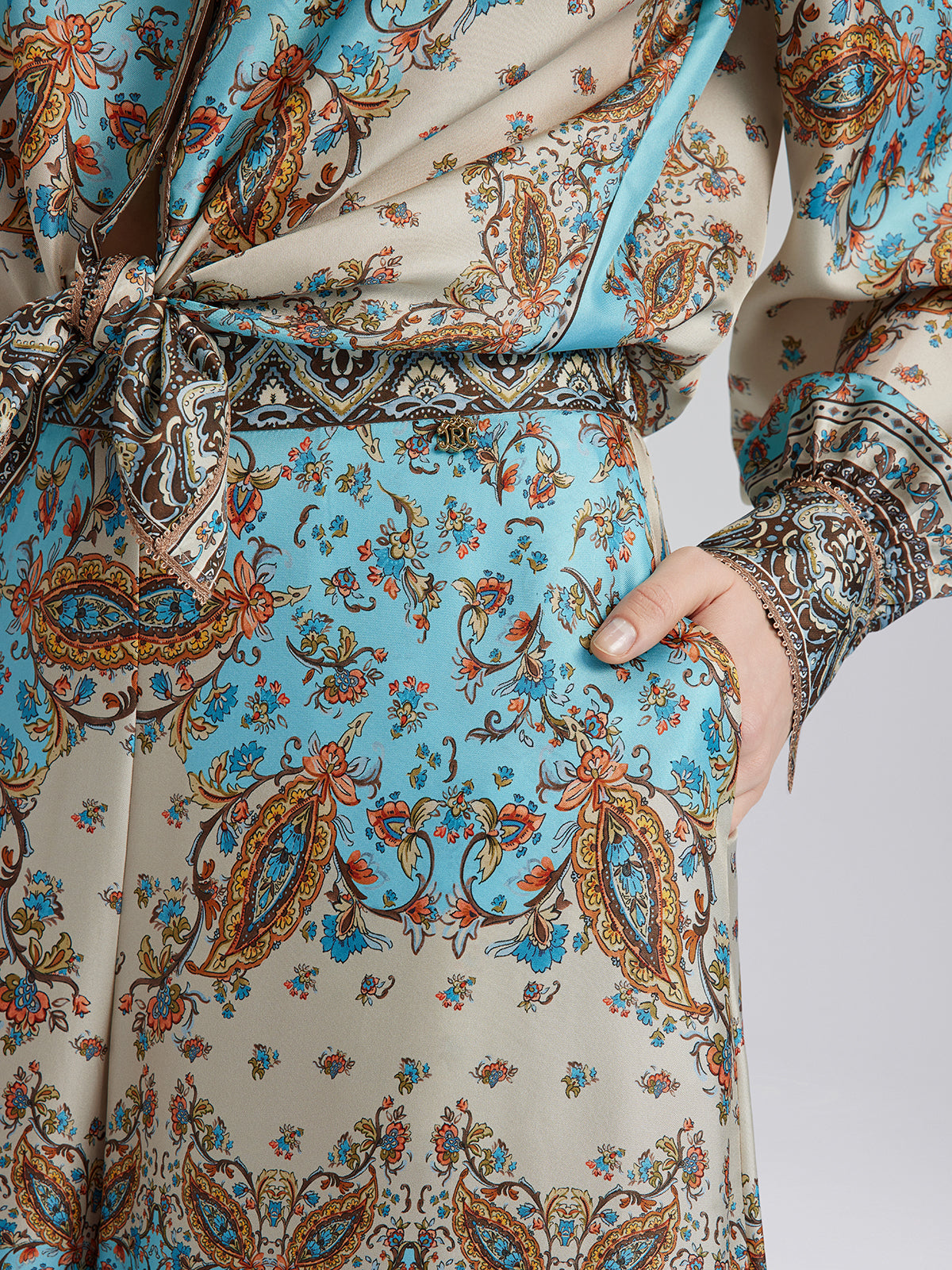 Silk Baroque Court Print Set