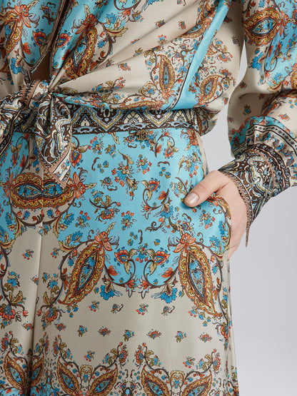 Silk Baroque Court Print Set