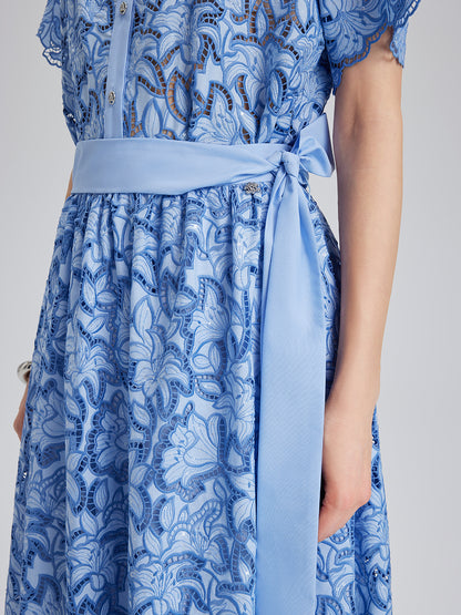 Floral Cutwork Embroidery Set