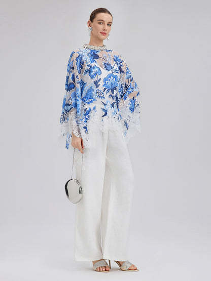 Adjustable Linen Straight Pants