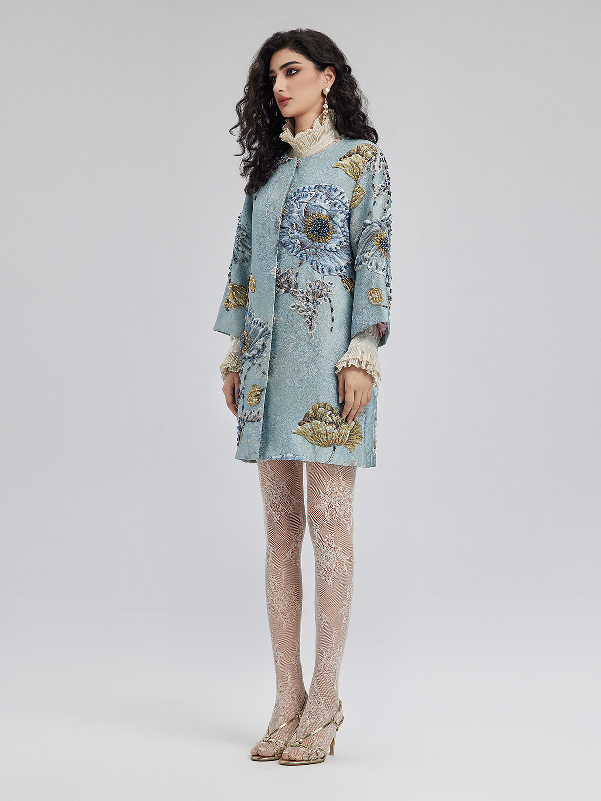 Contemporary apparel piece with relaxed fit and soft drape