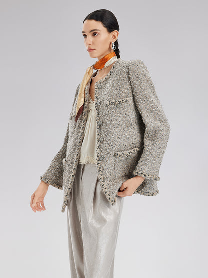 Chic French Tweed Jacket