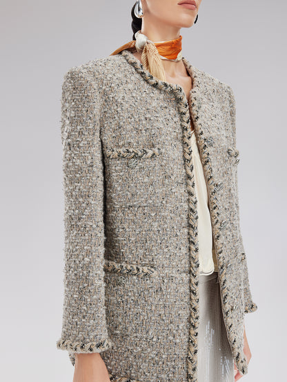 Chic French Tweed Jacket