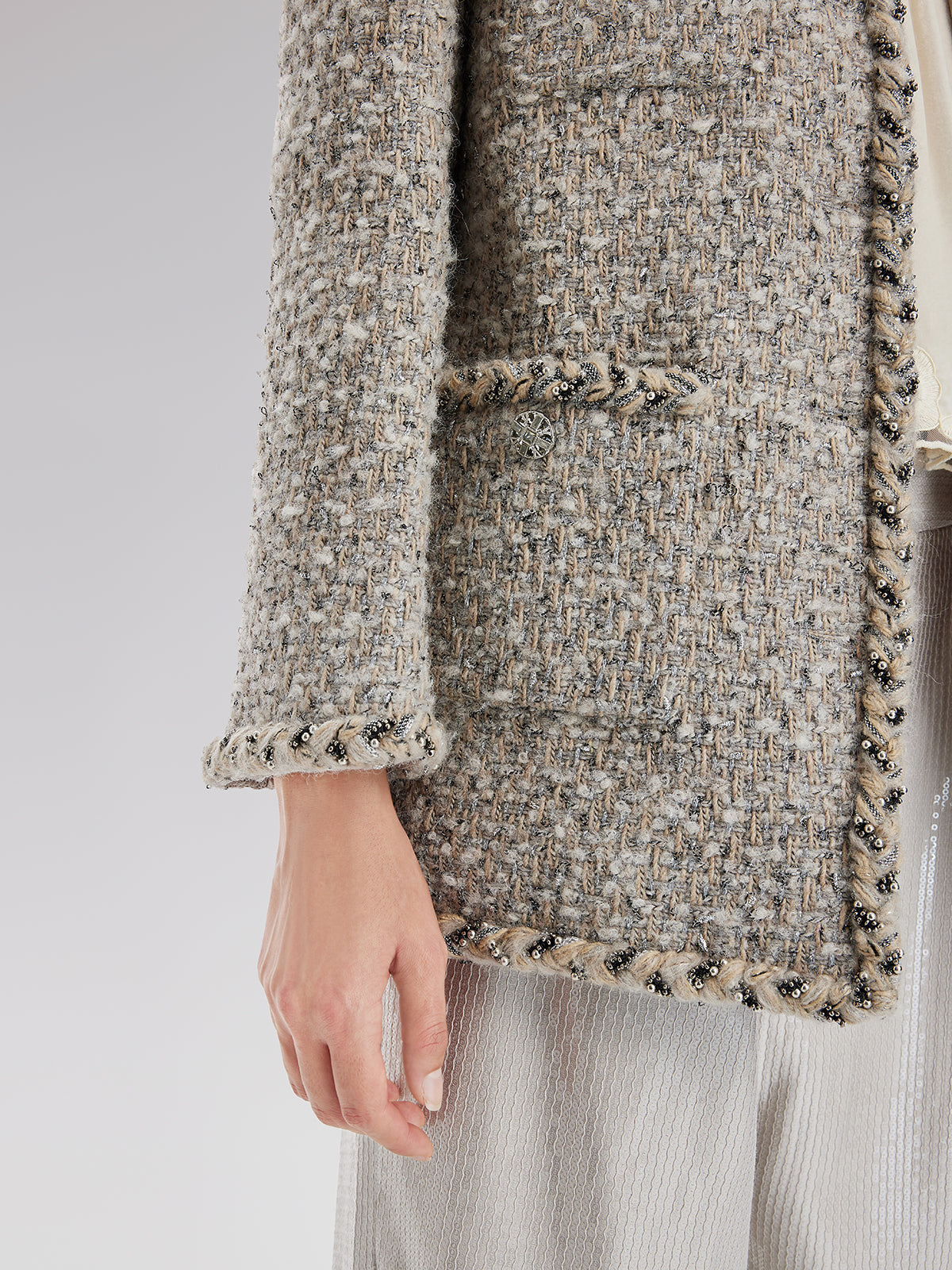Chic French Tweed Jacket